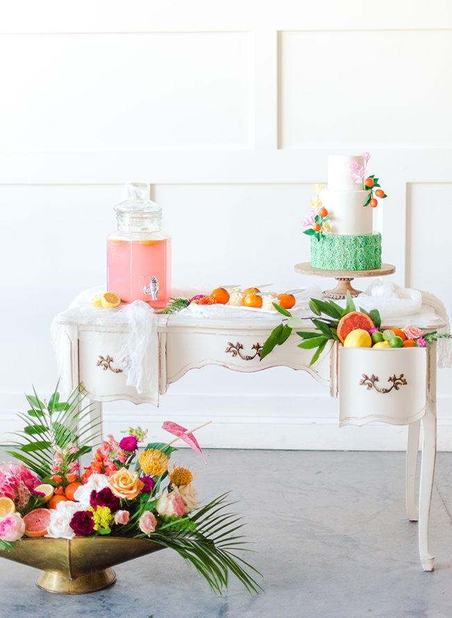 Bright Citrus Wedding Inspiration 