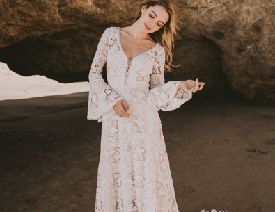Crochet Lace Wedding Dresses
