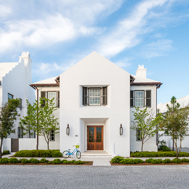 A Coastal Florida Beach Home with Pops of Color