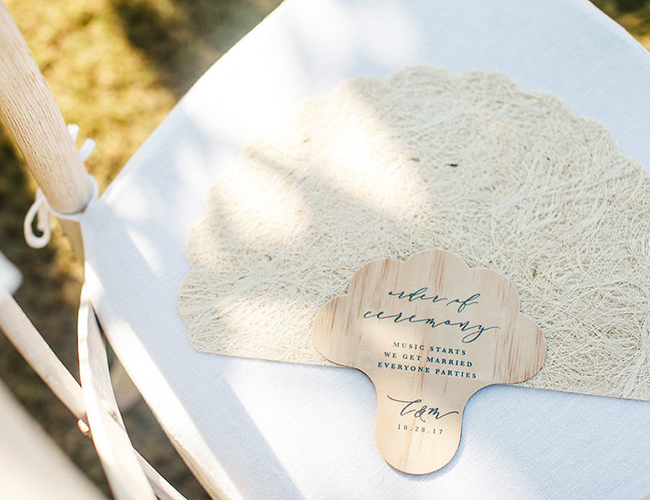 Favor Ideas for A Summer Wedding