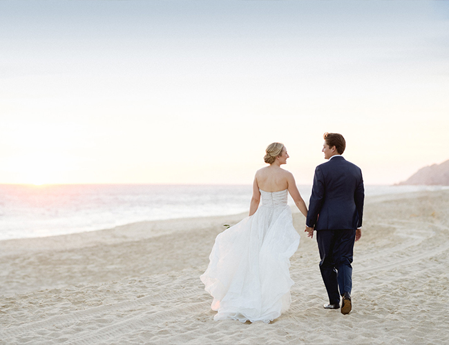 Elegant Beach Wedding in Cabo