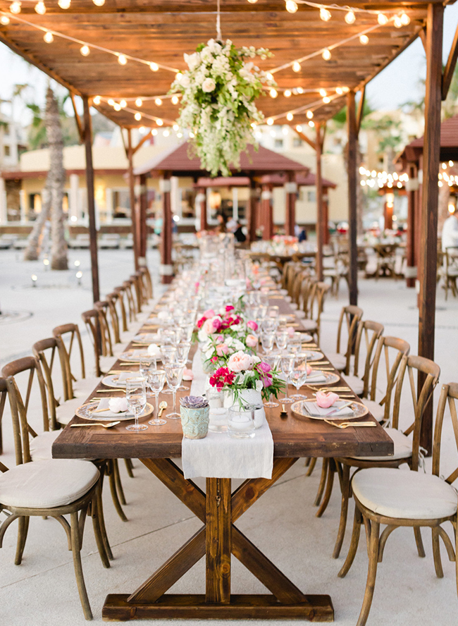 Elegant Beach Wedding in Cabo