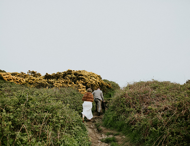 Intimate Castle Ruins Elopement in Ireland 