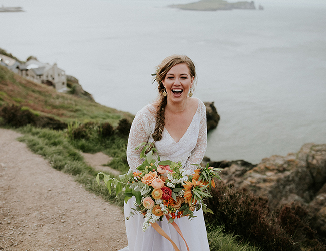 Intimate Castle Ruins Elopement in Ireland 