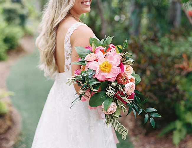 Citrus Orange and Pink Wedding 