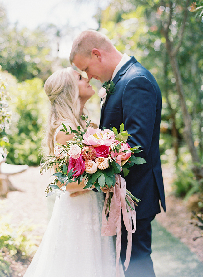 Citrus Orange and Pink Wedding 