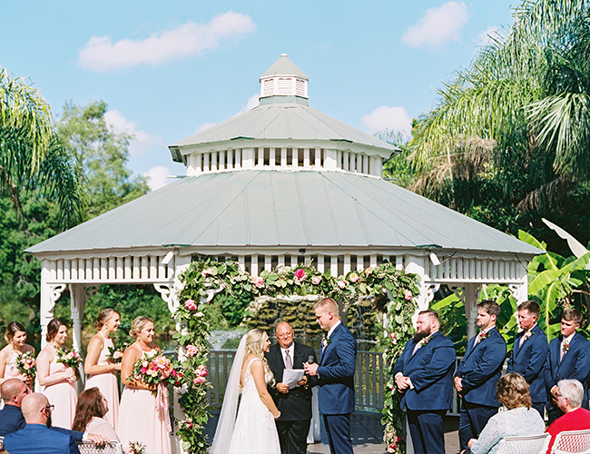 Citrus Orange and Pink Wedding 