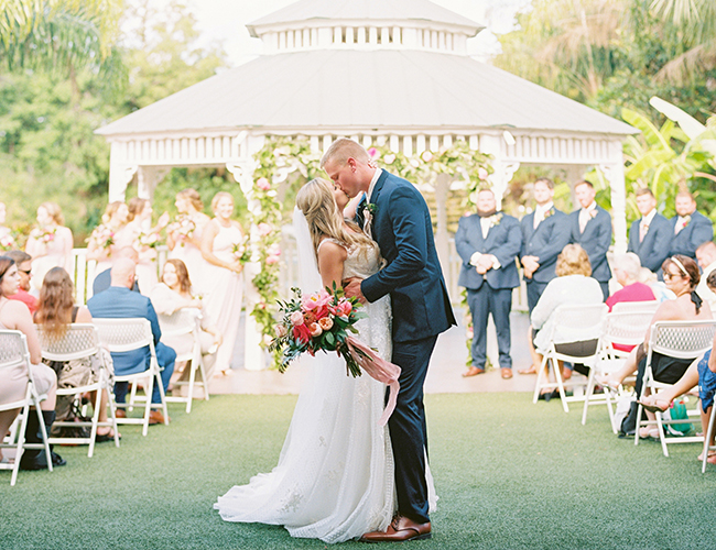 Citrus Orange and Pink Wedding 