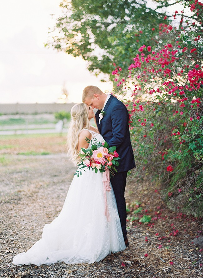 Citrus Orange and Pink Wedding 