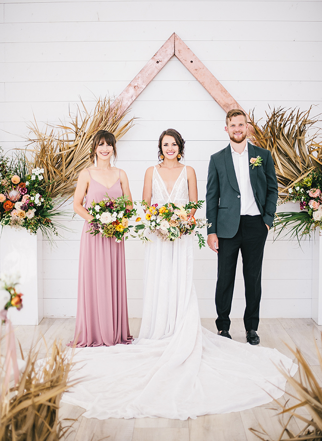 Bohemian Copper Wedding Inspiration