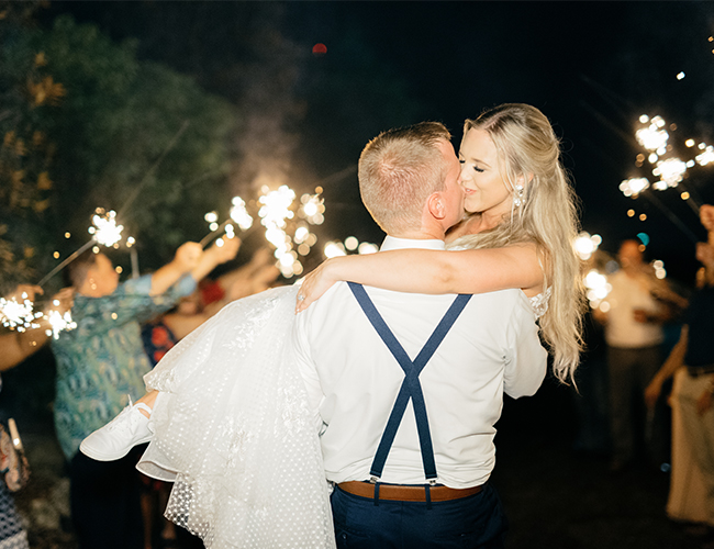 Citrus Orange and Pink Wedding 