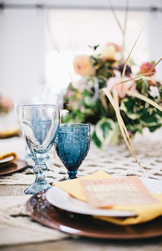 Bohemian Copper Wedding Inspiration