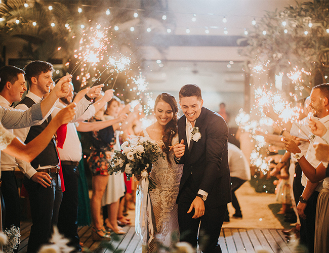 Elegant Beachfront Wedding in Bali