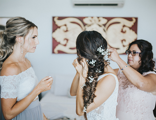 Elegant Beachfront Wedding in Bali