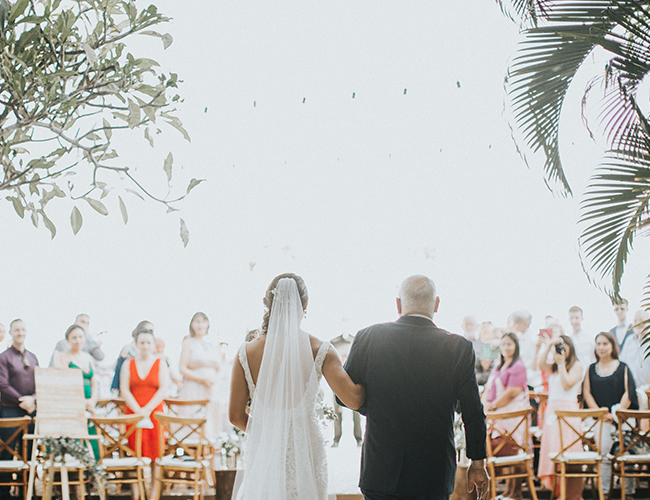 Elegant Beachfront Wedding in Bali