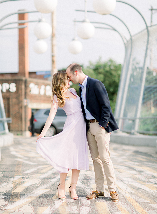 Playful Engagement Photos in Pittsburgh