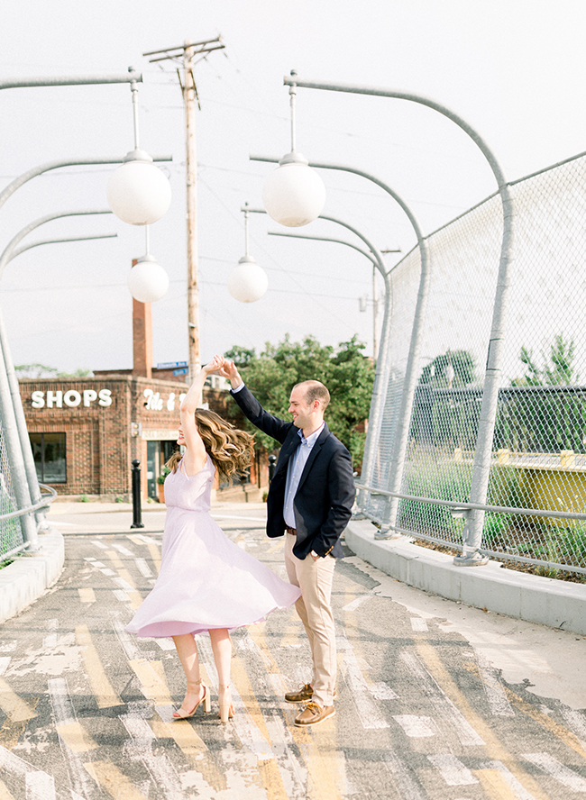 Playful Engagement Photos in Pittsburgh