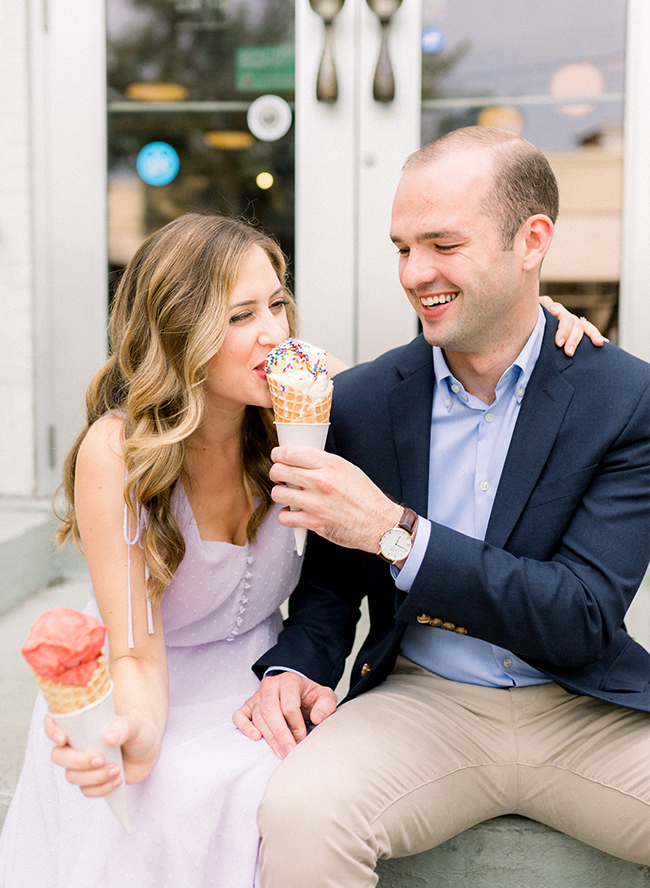 Playful Engagement Photos in Pittsburgh