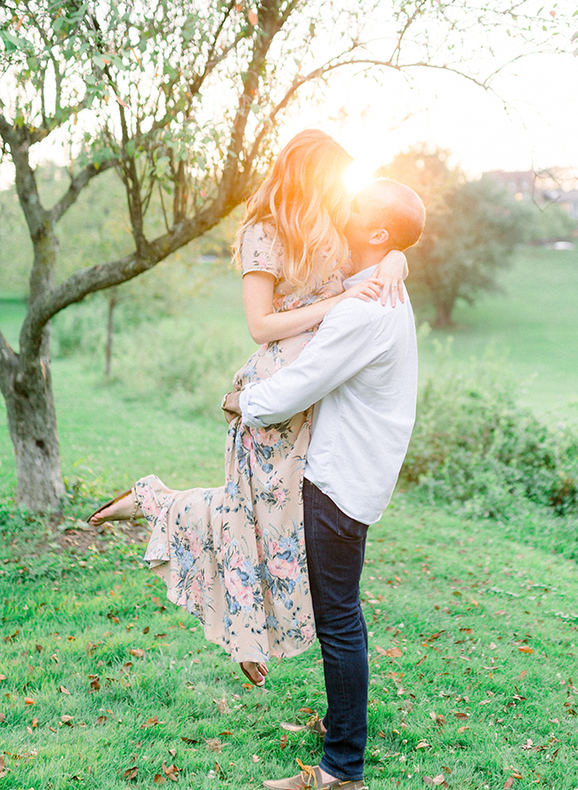 Playful Engagement Photos in Pittsburgh