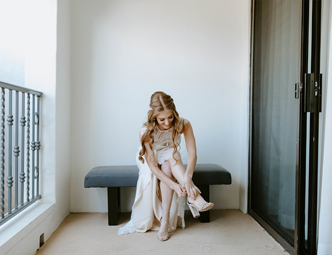 Pink and Grey Wedding in Ojai