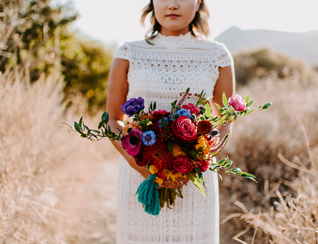 Bold and Colorful Bohemian Wedding Inspiration