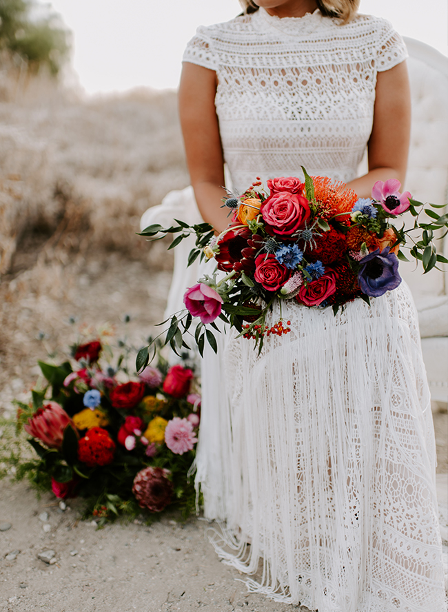 Bold and Colorful Bohemian Wedding Inspiration