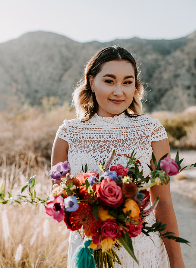 Bold and Colorful Bohemian Wedding Inspiration