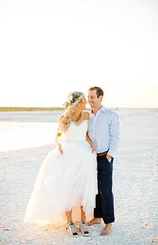 Chic Seaside Wedding in Florida