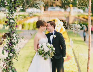 Botanical Geometric Wedding