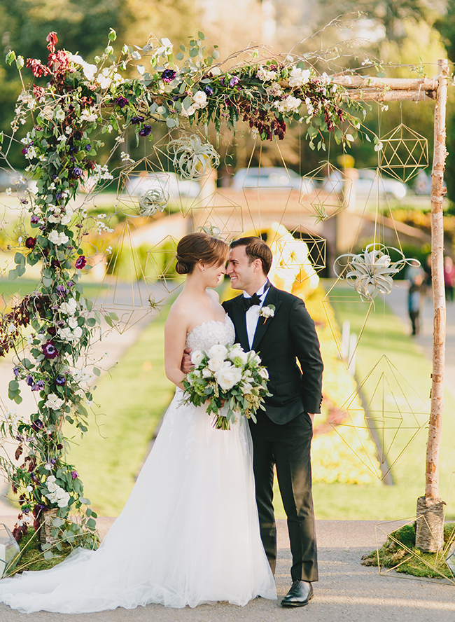 Botanical Geometric Wedding