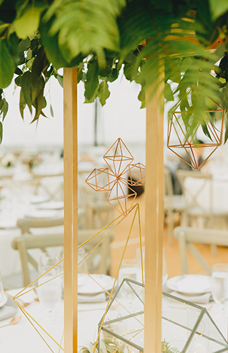 Botanical Geometric Wedding