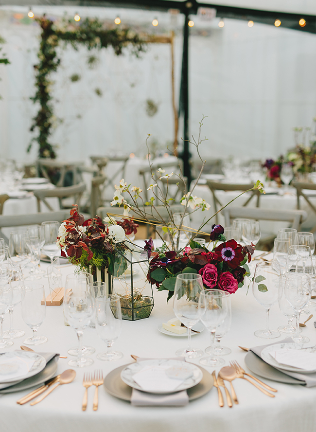 Botanical Geometric Wedding