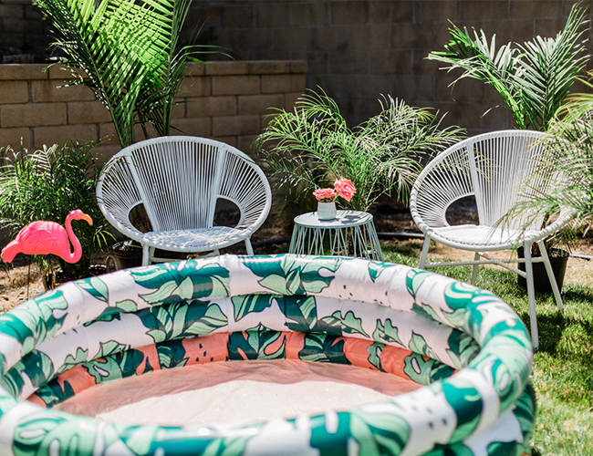 Retro Tropical First Birthday Party