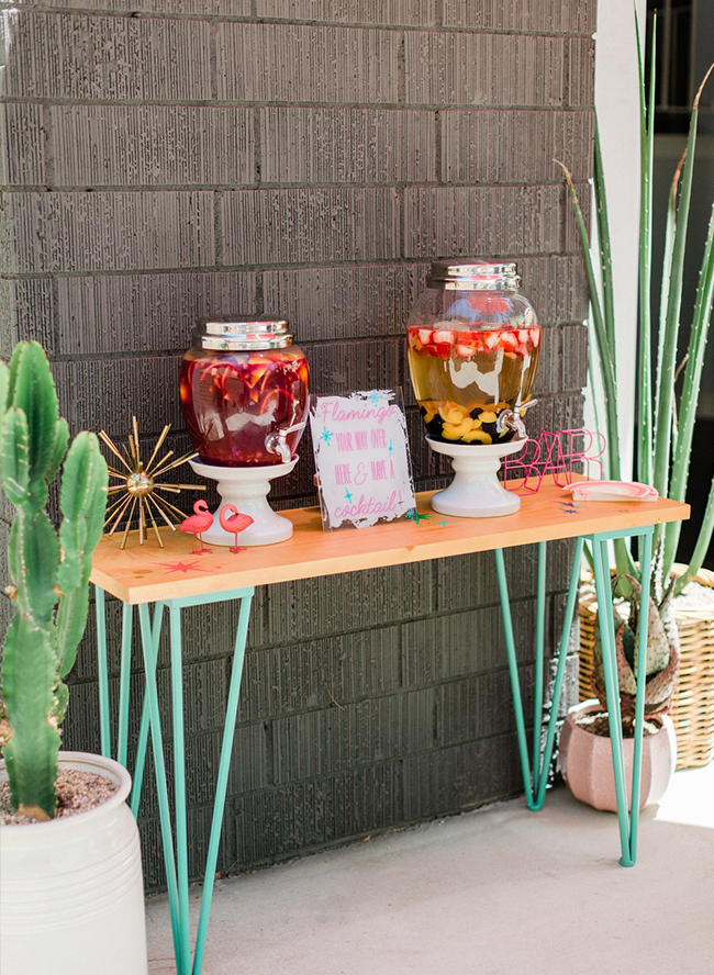 Retro Tropical First Birthday Party