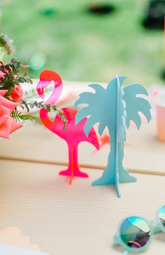 Retro Tropical First Birthday Party