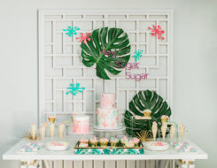 Retro Tropical First Birthday Party