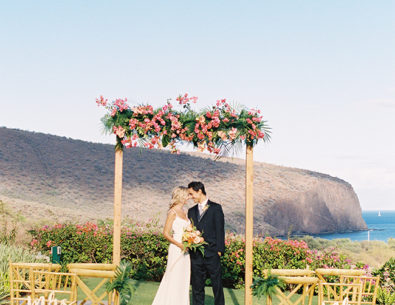 Modern Tropical Wedding Inspiration in Hawaii