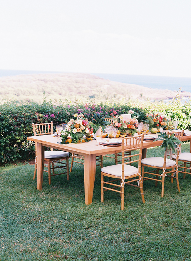 Modern Tropical Wedding Inspiration in Hawaii