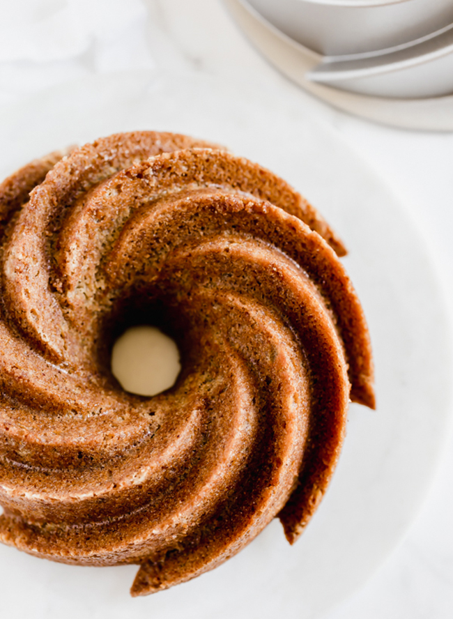 Hazelnut Chai Spice Bundt Cake Recipe