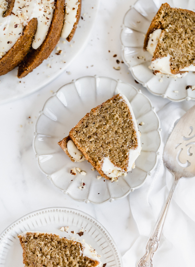 Hazelnut Chai Spice Bundt Cake Recipe