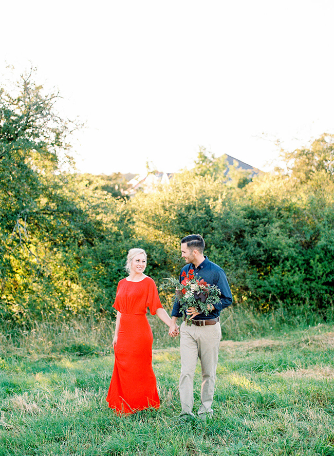 Romantic Red Anniversary Session