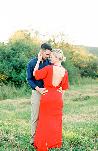 Romantic Red Anniversary Session