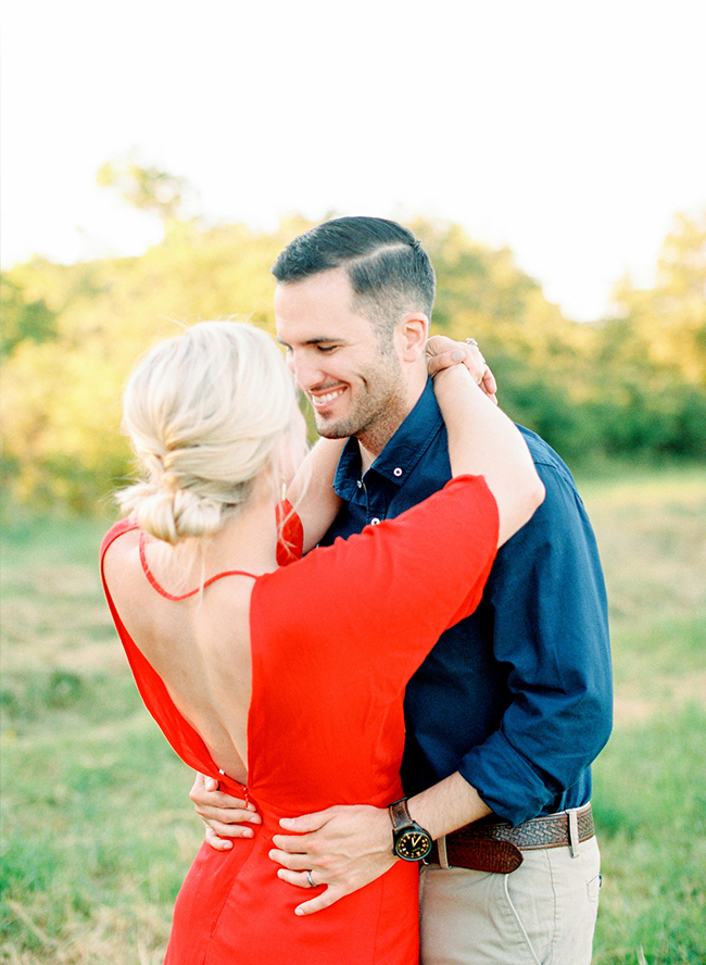 Romantic Red Anniversary Session