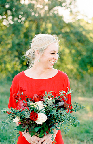 Romantic Red Anniversary Session