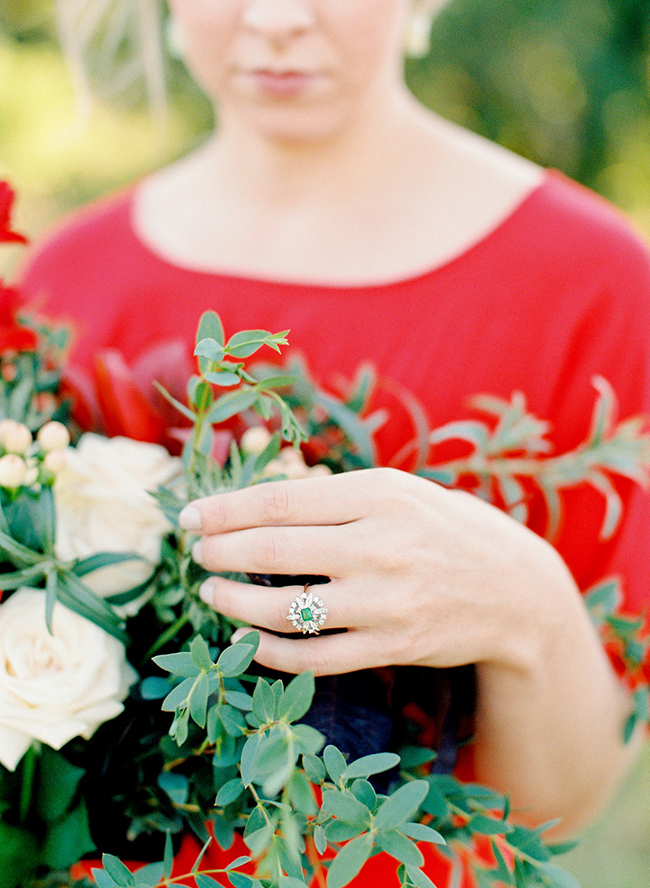 Romantic Red Anniversary Session