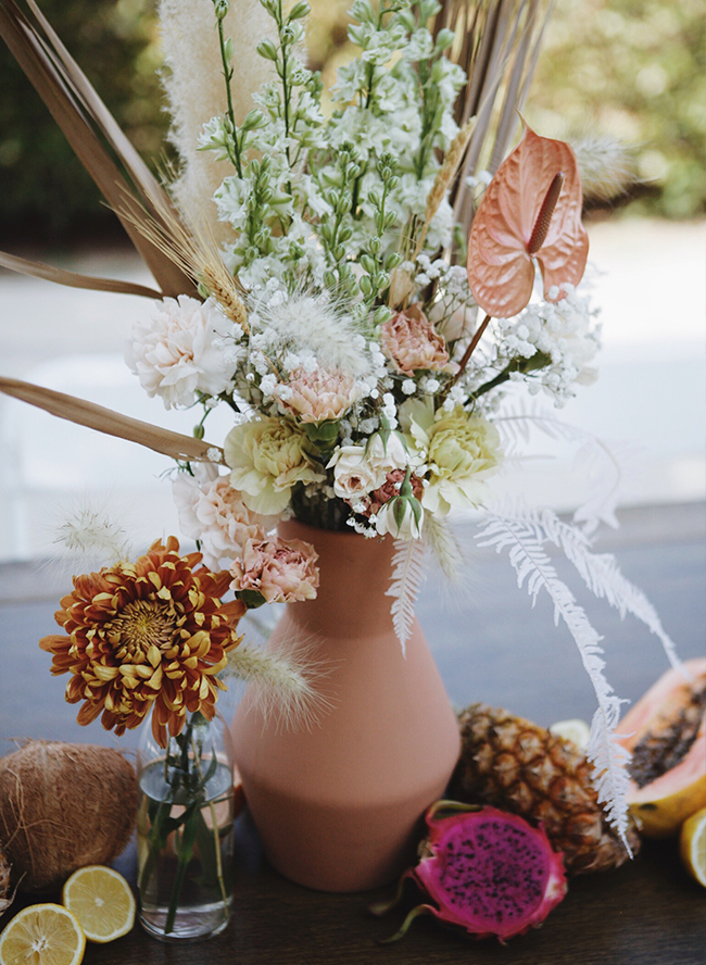 Floral Fruit Themed Baby Shower