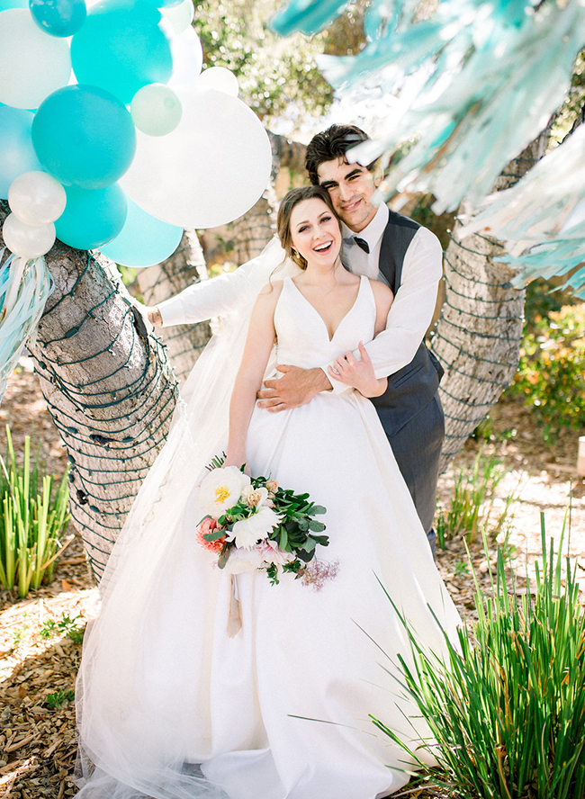 Whimsical Pink and Turquoise Wedding Inspiration