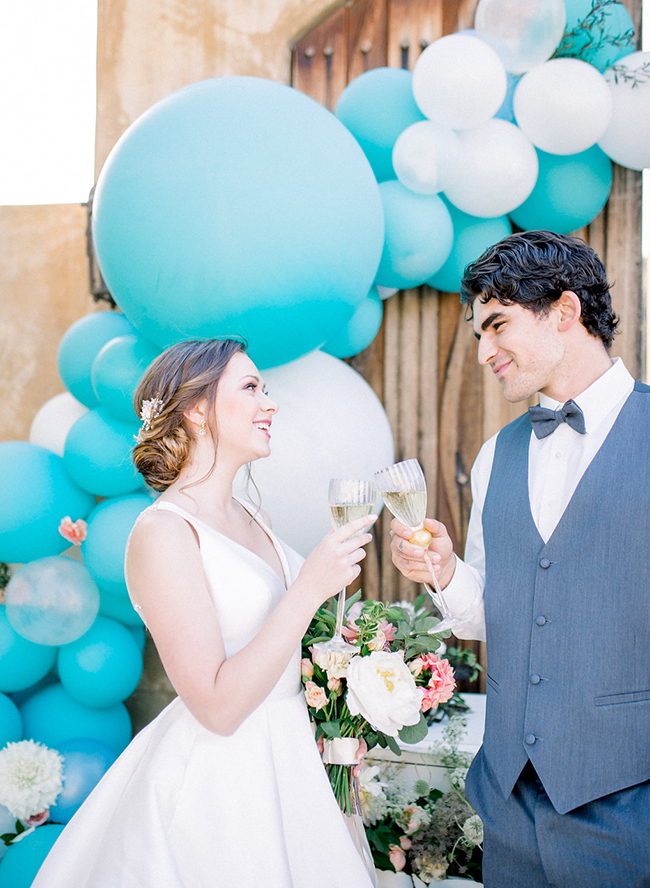 Whimsical Pink and Turquoise Wedding Inspiration