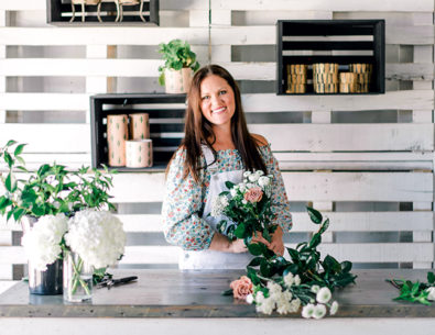 n The Studio with Lavish Floral Design