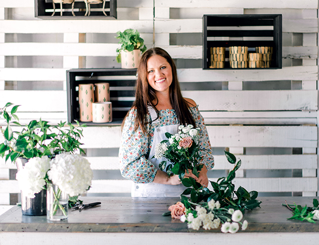 n The Studio with Lavish Floral Design